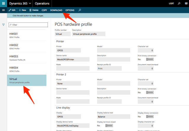 Peripheral Simulator in new release of Dynamics 365 Operations
